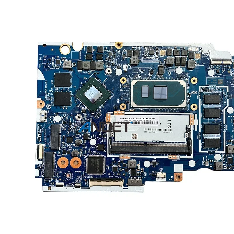 Para Lenovo Ideapad S145-14IIL V14-IIL I7-1065G7 MX350 2G 4G placa base para ordenador portátil accesorios 100% prueba OK 5B20Z20915 - imagen 3