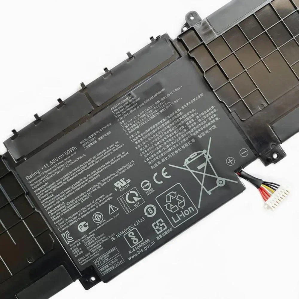 Nueva batería Original para ordenador portátil C31N1815 11,55 V 50Wh para Asus ZenBook 13 UX333FA UX333FN RX333FN BX333FN 3ICP5/70/81 etc. - imagen 2