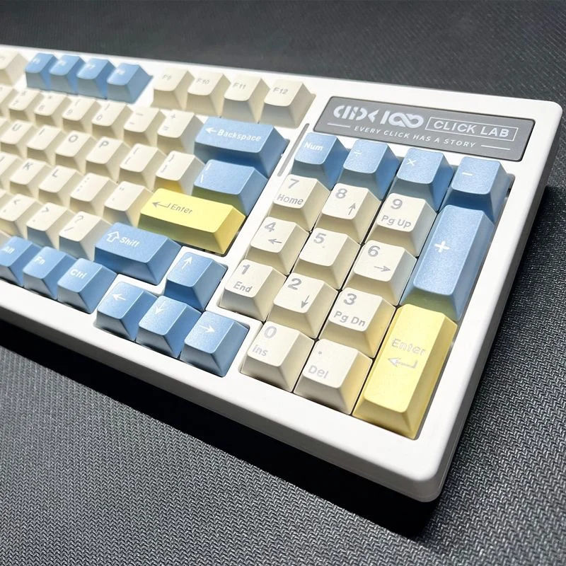 172 teclas GMK Godspeed Keycaps ABS doble disparo cereza altura azul amarillo para teclado mecánico AULA F75 juego PC Ajazz Ak820 Pro - imagen 4