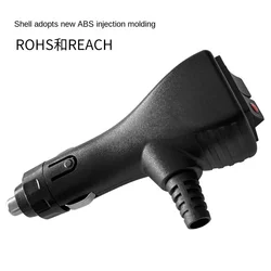Enchufe Encendedor Coche 12V-24V – Interruptor Momentáneo Antigolpes