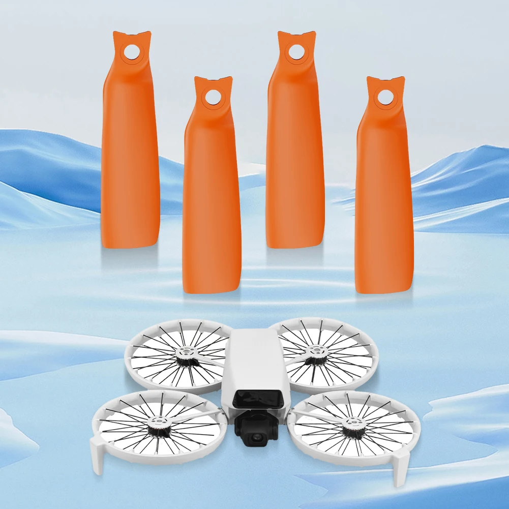8 Uds hélice para DJI Flip 4022F hélice colorida Drone reemplazo hélice ala Drone hélice para DJI Flip Accesorios - imagen 2