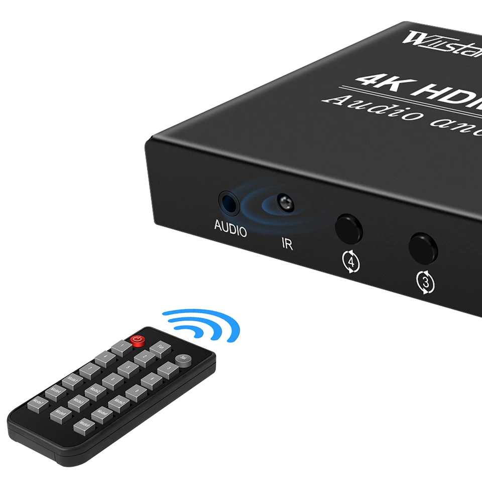 Controlador de pared de vídeo HDMI 4K, procesador de pared de vídeo HDMI 1x4 1X2 1X4 1X3 2X1 3x1 4X1, empalmador de procesador de pantalla multivideo - imagen 4