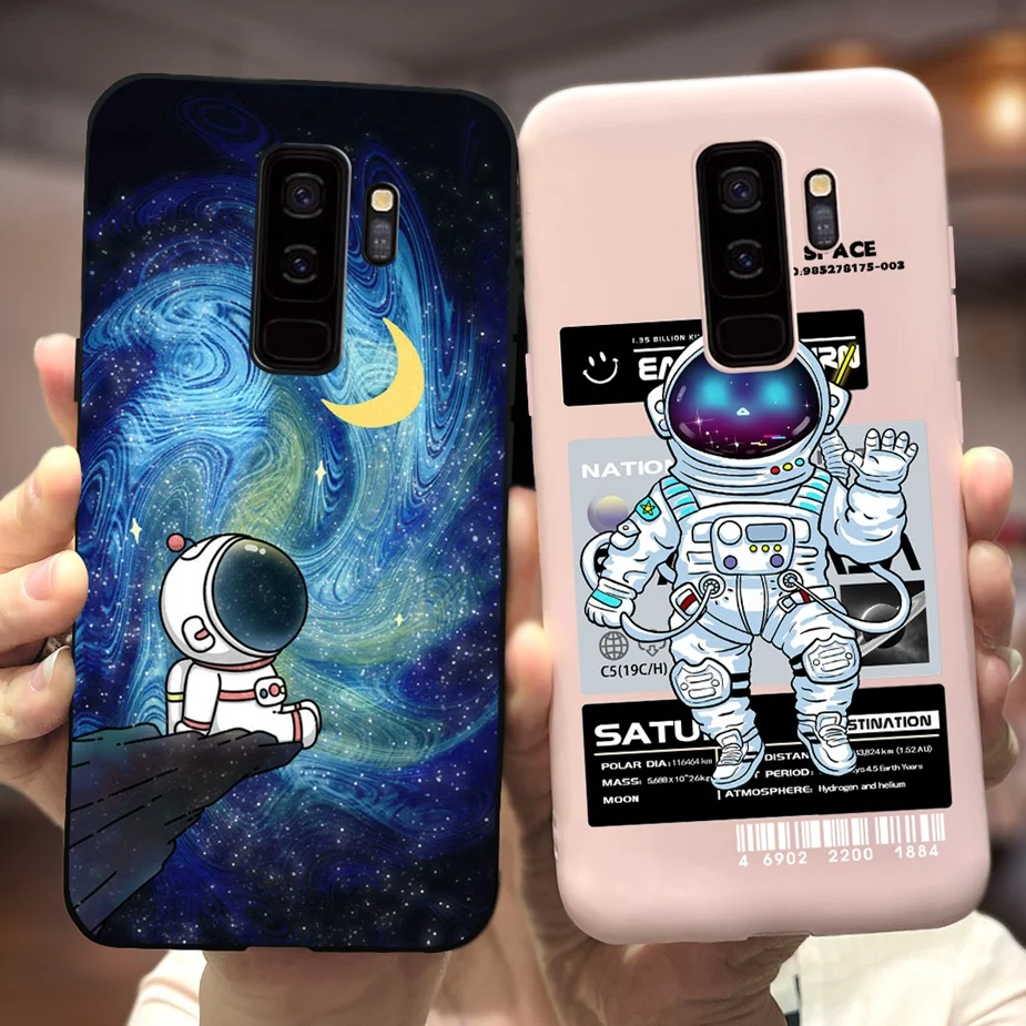 Para Samsung Galaxy S9 Plus funda elegante cubierta pintada de caramelo funda de teléfono de silicona suave para Samsung S9 S9 + S9Plus cubierta trasera parachoques - imagen 3
