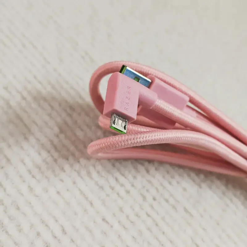 Piezas de repuesto del cable de carga USB del micrófono de la auricular para Razer Seiren X - imagen 4