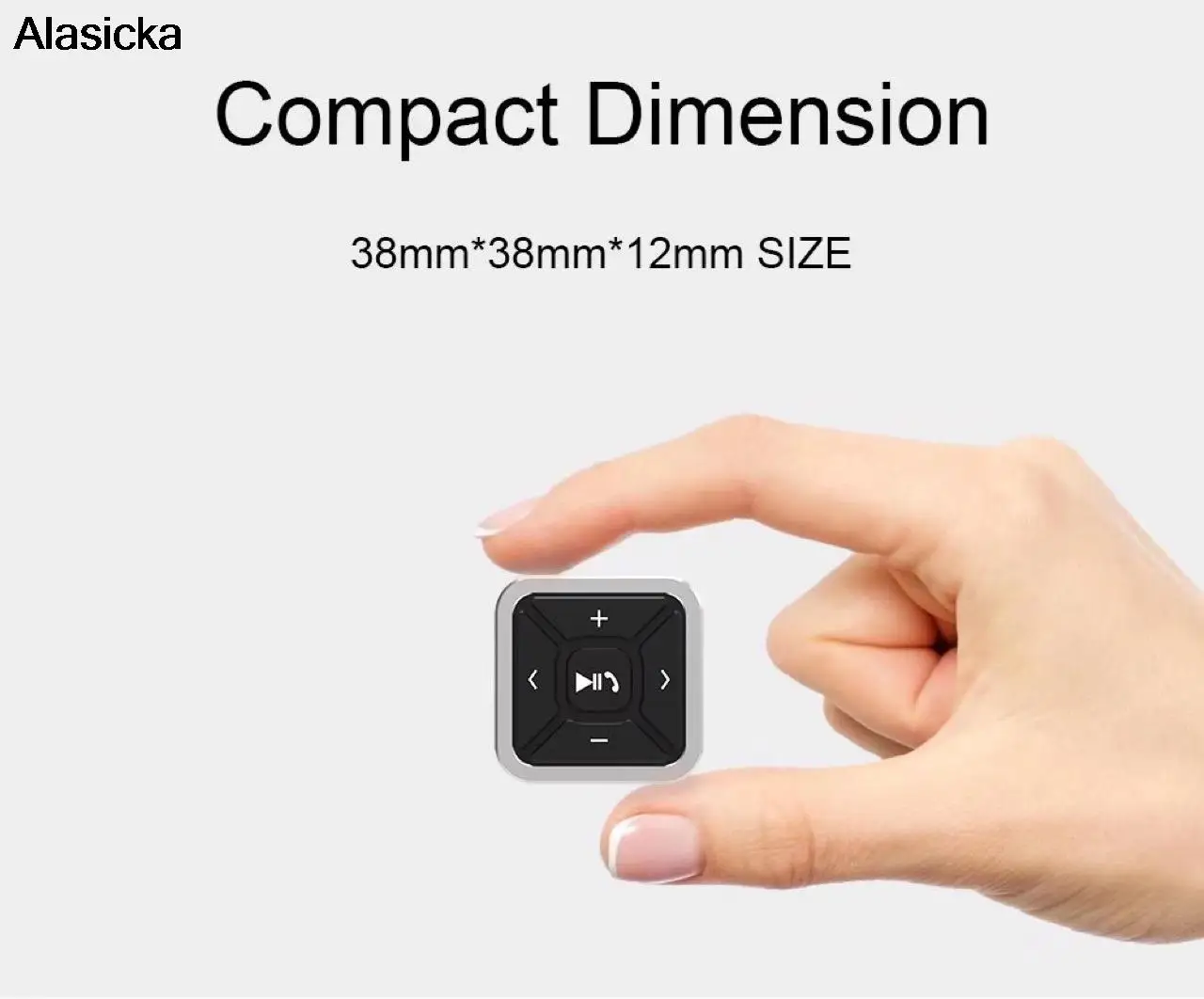 IOS Android teléfono móvil inalámbrico Bluetooth botón multimedia Control remoto coche motocicleta volante MP3 botón de reproducción de música - imagen 5