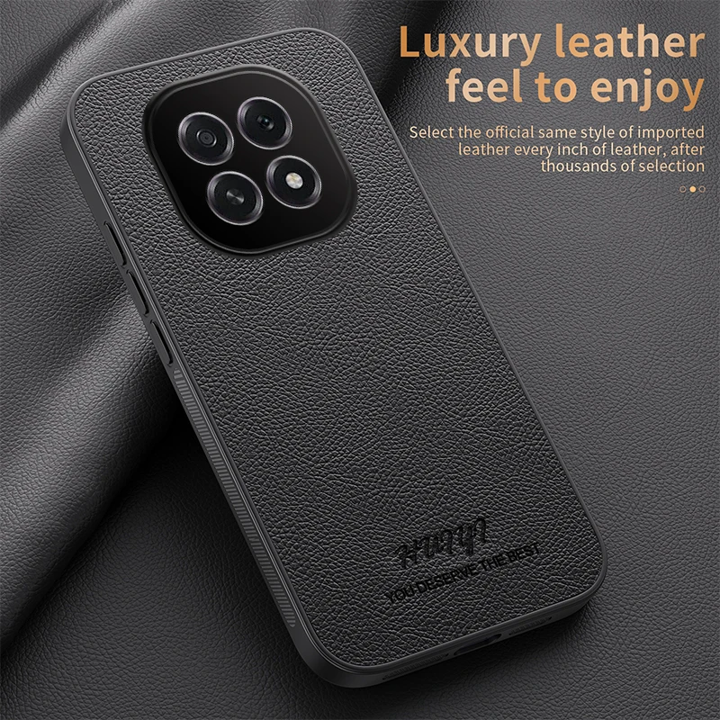 Funda de cuero Magsafe para Oppo A5 5G (China) soporte magnético para coche carga inalámbrica funda dura de silicona para teléfono OppoA5 China PKQ110 - imagen 2