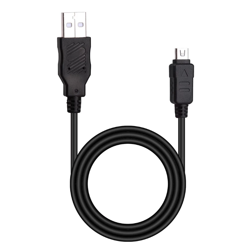 Cable de cámara de datos USB Olympus Cable de transferencia USB de 12 pines Cable de carga 1,5 M CB-USB5 CB-USB6 CB-USB8 FE130, FE140 E-410 E-M5 - imagen 3