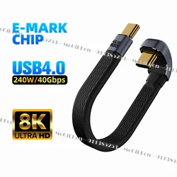 Cable USB-C Carga Rápida 240W – USB 4.0 40 Gbps