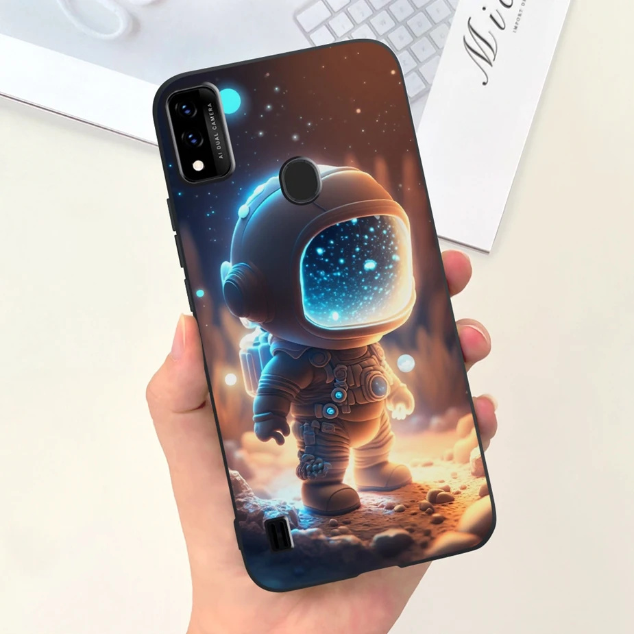 Para ZTE Blade A51 Funda BladeA71 Linda Funda de dibujos animados de moda Funda de teléfono de silicona suave para ZTE Blade A71 A7030 BladeA51 Funda Coque - imagen 4