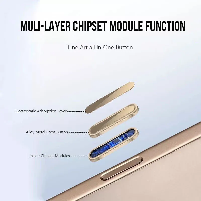 Botón adhesivo para condensador de cámara, 2 uds., para iPhone 16 Pro Max 16Pro 16Plus, botón de Control lateral para iPhone 16ProMax, Protector lateral - imagen 4