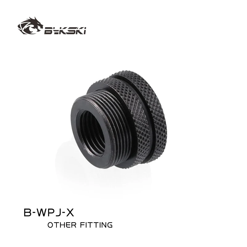 Bykski B-WPJ-X agregar líquido a través de la caja G1/4 "conexión acoplamiento interfaz de asiento de acoplamiento multiusos accesorios de enfriador de agua
