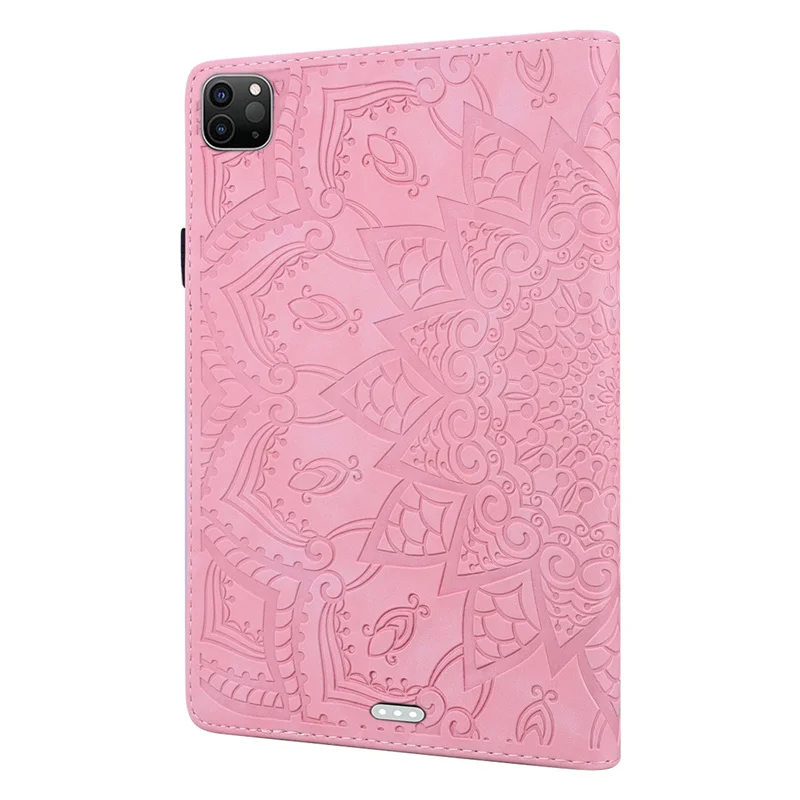 Funda con relieve de flores en 3D para iPad Air 13 2024, cubierta de libro de cuero PU M2, Funda para tableta de 13 pulgadas 2024 - imagen 3