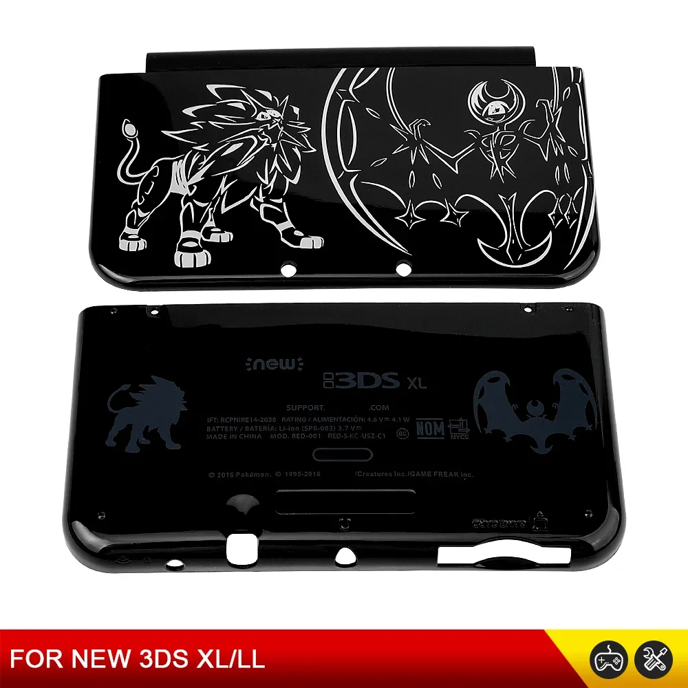 Azul verde púrpura 9 colores para el nuevo 3DS XL/LL carcasa superior e inferior cubierta de placa frontal de repuesto para la nueva consola 3DS XL - imagen 4