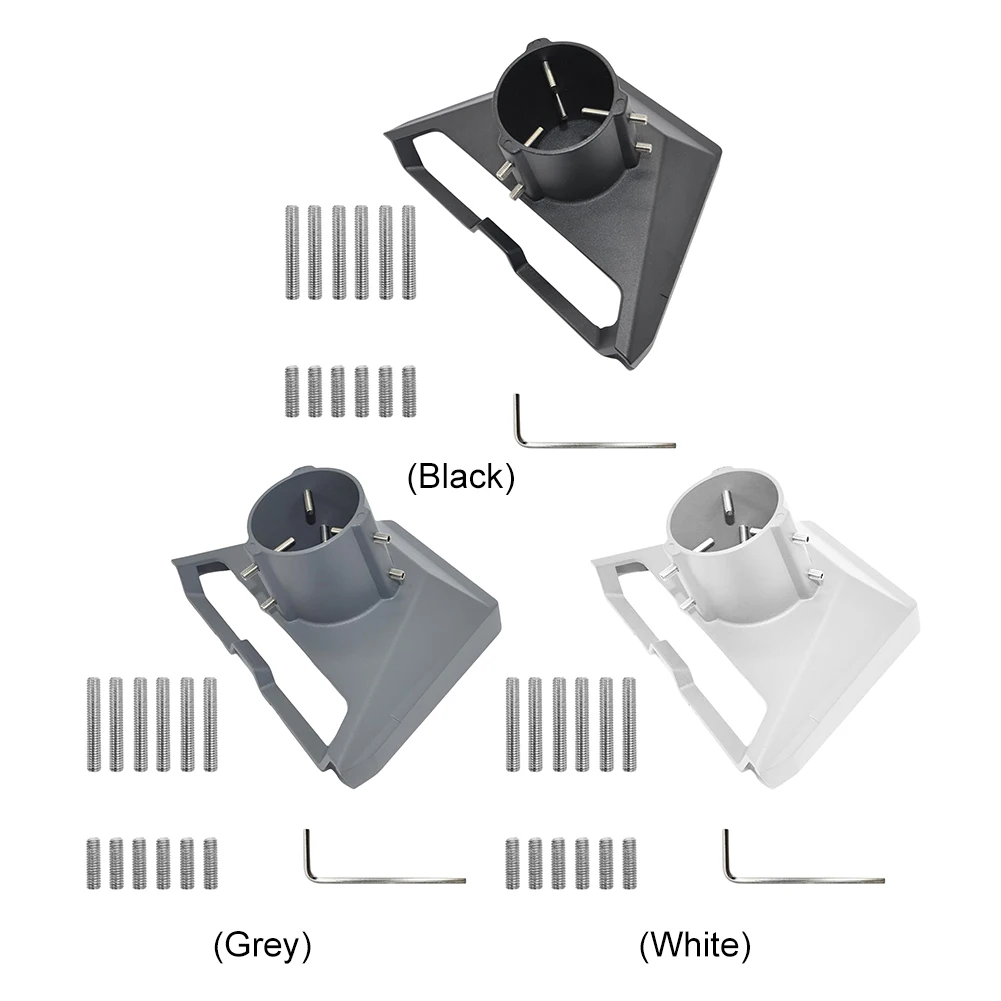 Para Starlink Gen 3 adaptador de tubo montaje en poste montaje en techo conectores de tubo placa de montaje montaje en techo para plato estándar Starlink - imagen 2