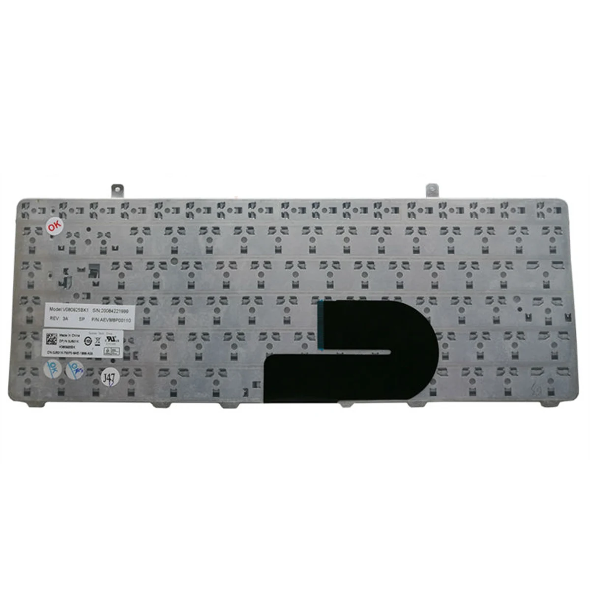 Teclado de ordenador portátil para Dell Vostro A840, A860, 1088, 1014, 1015, 0R811H, PP37L, PP38L, negro, SP, nuevo - imagen 4
