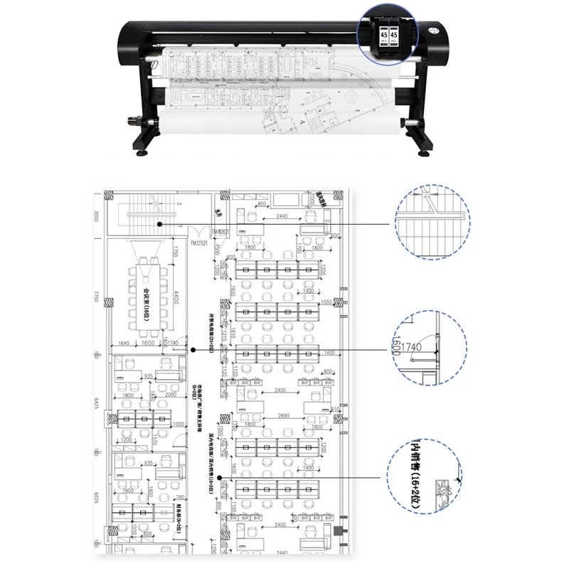 Cartucho de tinta para impresora de inyección de tinta, para hp C51645A, 710C, 720C, 820C, 830C, 850C, 870CSE, 880C, 890CSE, 40ML, 45 - imagen 2