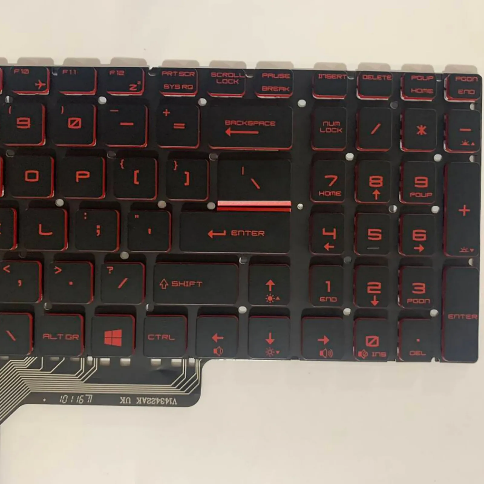 Diseño US RU para teclado de ordenador portátil MSI GS60 GS63VR GS70 GS72 GS73 GT62 GT72 GT73VR GL62M - imagen 2