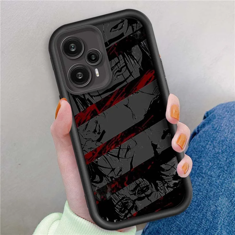 Funda Protectora para Teléfono con Diseño de Anime Choso para Xiaomi Poco X3 X4 X5 X6 X7 C65 C75 M4 M5 M5S F6 F4 F5 Pro GT NFC Eye Ladder - imagen 2