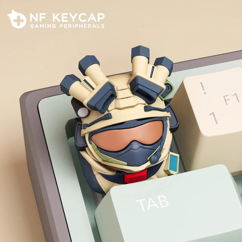 Teclas de tarjeta gráfica Delta Force, teclas personalizadas de moda, garras para piratería, teclados mecánicos, teclas creativas personalizadas - imagen 5