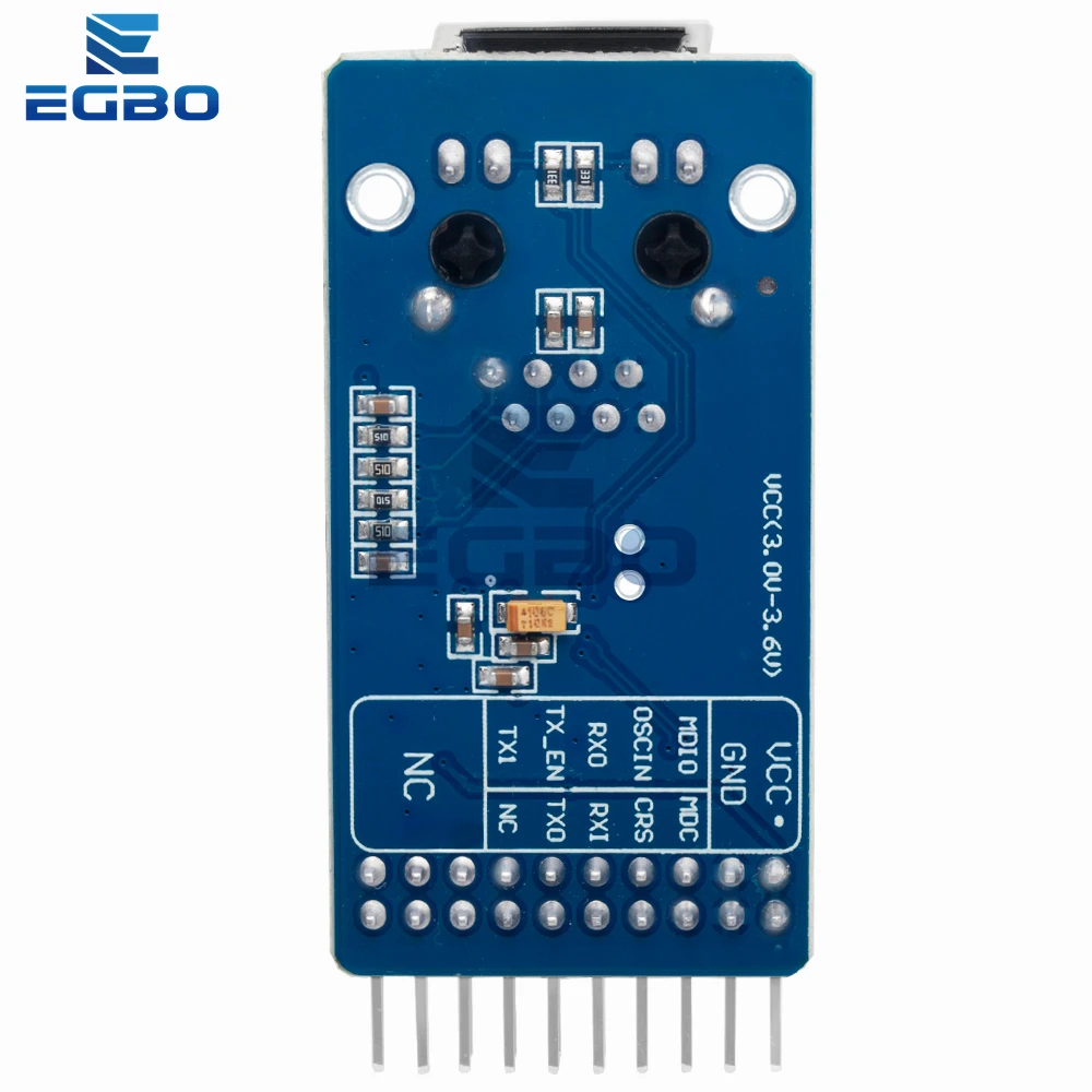 Módulo de conector RJ45 de red Ethernet DP83848, 1 ~ 3 uds., 10/100 Mb/S, transceptor físico Ethernet, módulo de servidor Web para Arduino - imagen 5