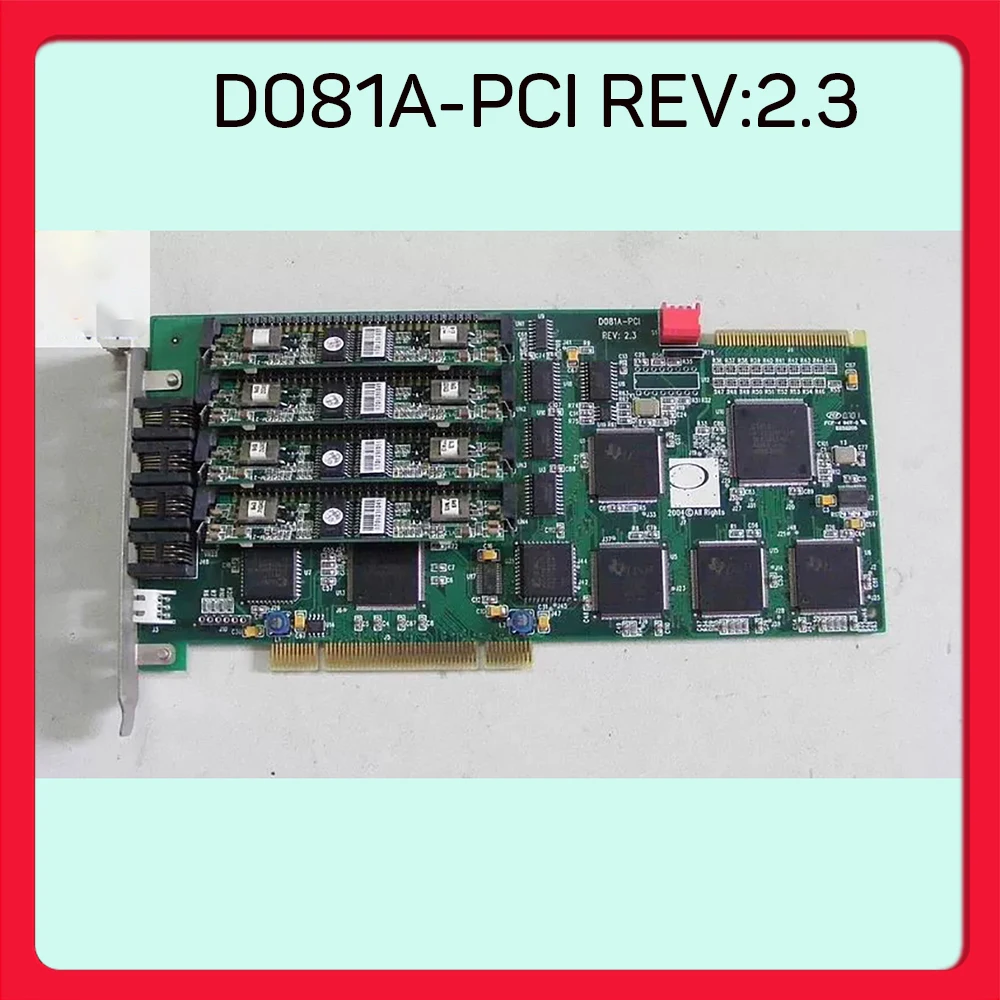 Tarjeta de voz de alta calidad D081A-PCI REV:2.3 - imagen 2