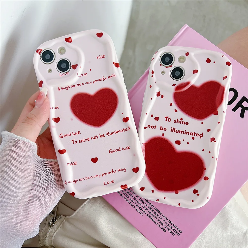 Bonita funda de teléfono con borde de crema y flor de corazón para Xiaomi 11 Lite 5G NE POCO X3 Redmi Note 12 11 Pro 12S 11S 10 9 Pro A1 12C 10C - imagen 5