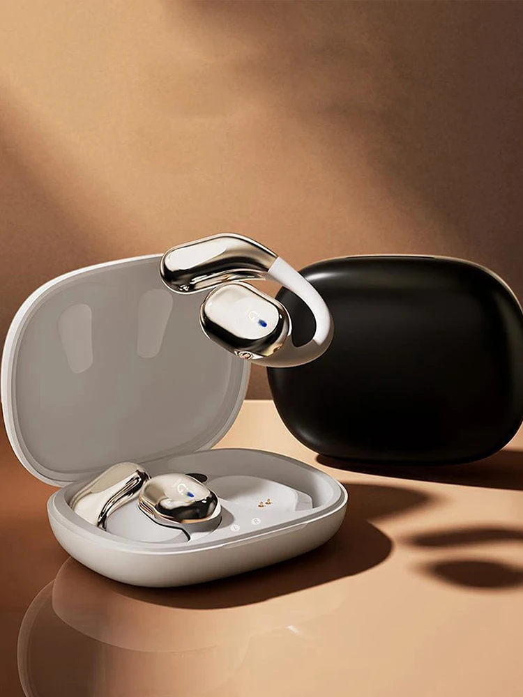 Auriculares inalámbricos intrauditivos con cancelación de ruido digital, Auriculares deportivos para juegos, batería de larga duración sin in-ear - imagen 3