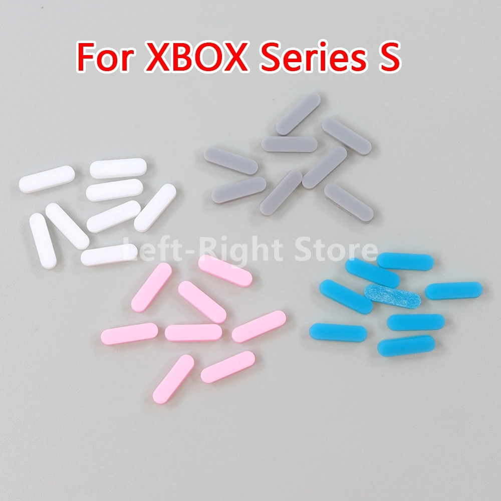 30 juegos para XBOXSeries S funda carcasa pies de goma con pegamento para XBOX Series X reemplazo de cubierta de goma - imagen 5