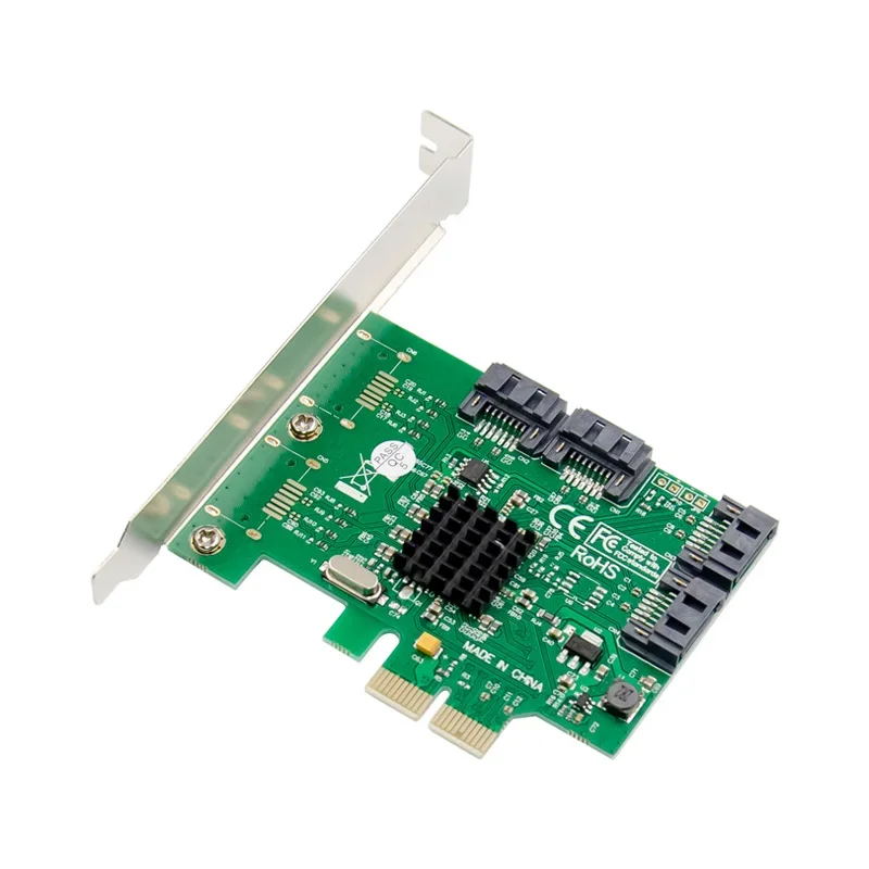 Marvell 88SE9230 Chip SATA PCI-E 2x controlador Raid SATA PCIE X2 tarjeta de expansión adaptador convertidor sata3.0 - imagen 3