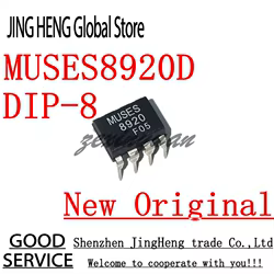 1 Uds MUSES 8920 MUSES8920 MUSES8920D audio FET entrada op-amp DIP-8 nuevo original