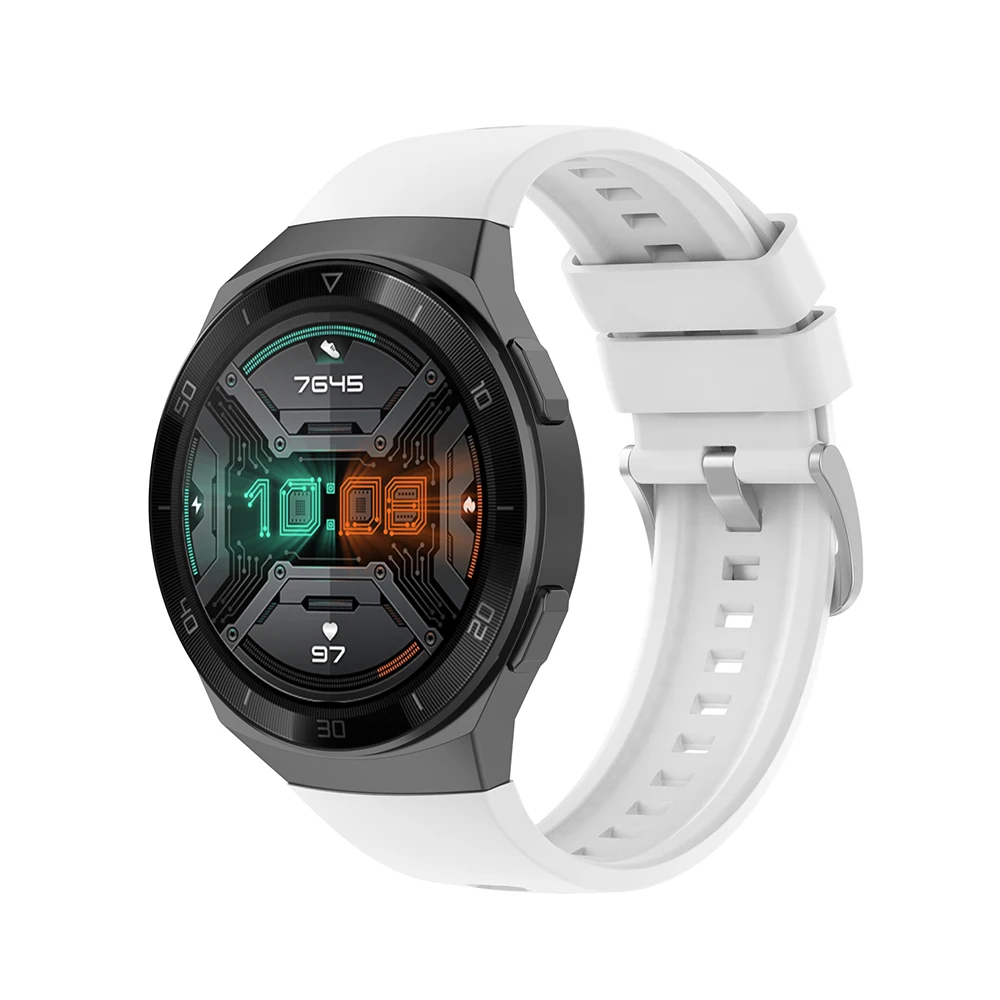 Correa de silicona oficial para Huawei Watch GT2e, repuesto de pulsera de 22mm para Huawei Watch GT 2e - imagen 4