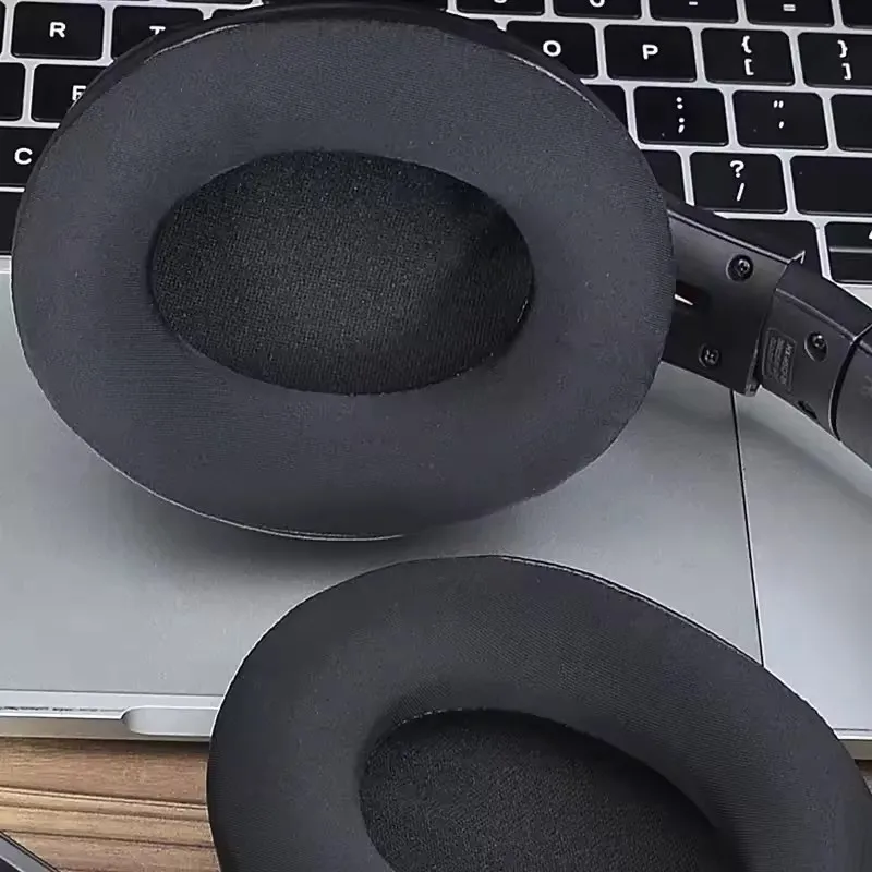 Almohadillas de repuesto para Audio-Technica ATH M50X/M40X, HyperX Cloud/Alpha, almohadillas de espuma viscoelástica para auriculares, 1 par/2 uds. - imagen 3