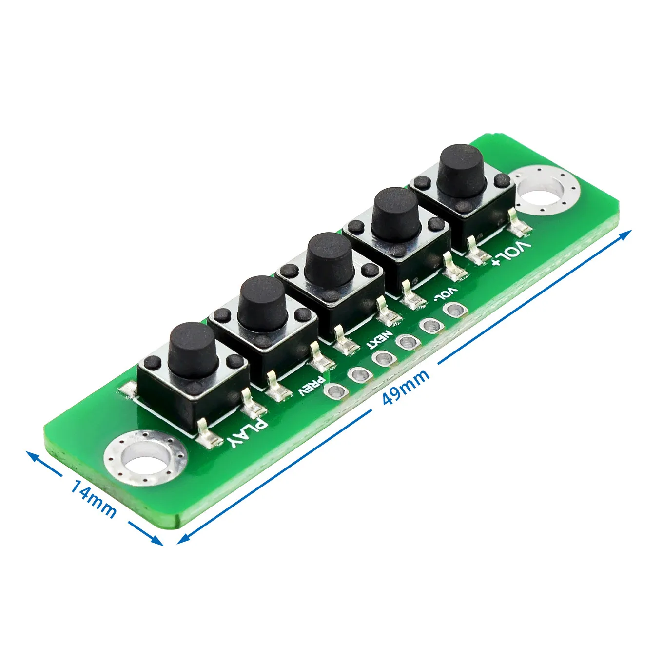 Módulo de Botón MCU Externo para Amplificador Bluetooth - imagen 5