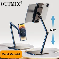 Soporte tablet escritorio ajustable giratorio metálico iPad