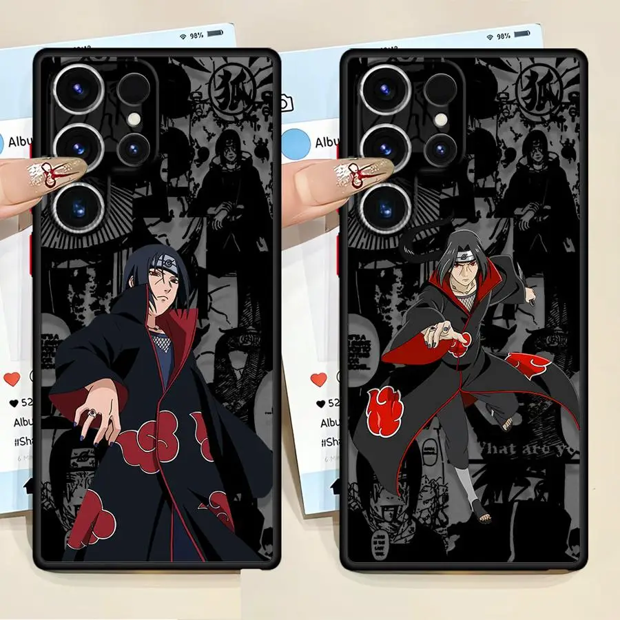 N-Narutos Uchiha Itachi TPU Funda para Samsung Galaxy S10+ S20 FE S9 Plus S23 S22 Plus S25 Ultra S24 Ultra S21 S21 5G - imagen 5