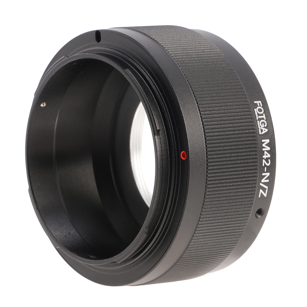 Anillo adaptador FOTGA para lente M42 a cámaras Nikon Z5 Z6 Z7 Z50 Z7II Z6II Z, adaptador de objetivo, lente de seguridad de cámara de tamaño completo - imagen 4