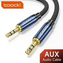 Toocki Cable AUX 3.5mm Macho a Macho - Audio para Coche