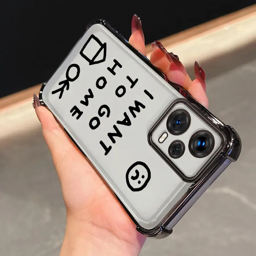 I Want To Go Home Clear Cover Case for Redmi Note 9S 11s 10 Lite 14 Pro Plus 10s 11 12 13 10 Pro - imagen 2