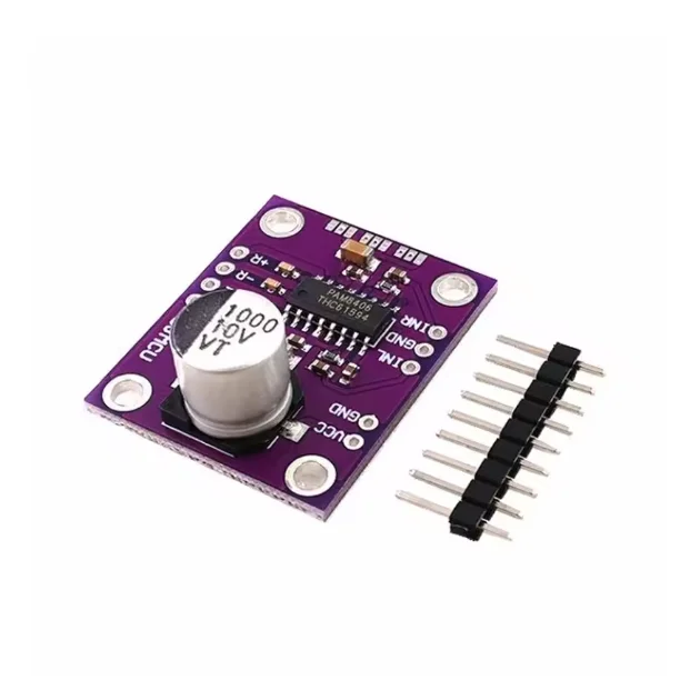 Módulo de placa de desarrollo de amplificador de audio estéreo Clase D sin interferencias PAM8406 - imagen 2