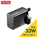33W B UK  A C Plug