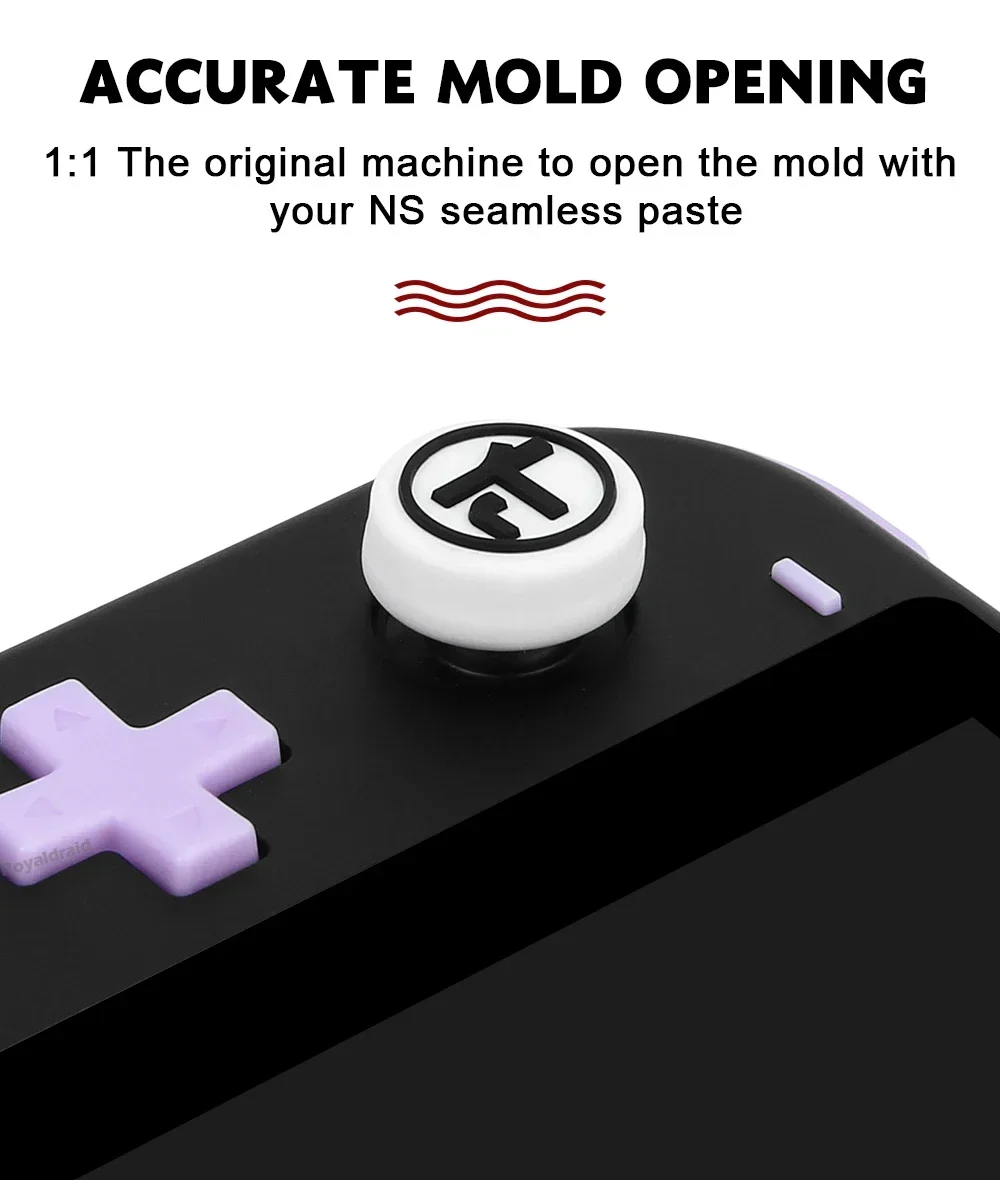 TA Thumb Stick Grip Caps para NS Switch OLED/Switch/Lite Joystick, cubierta protectora de silicona, funda de almacenamiento de tarjetas de juego, nuevo - imagen 5