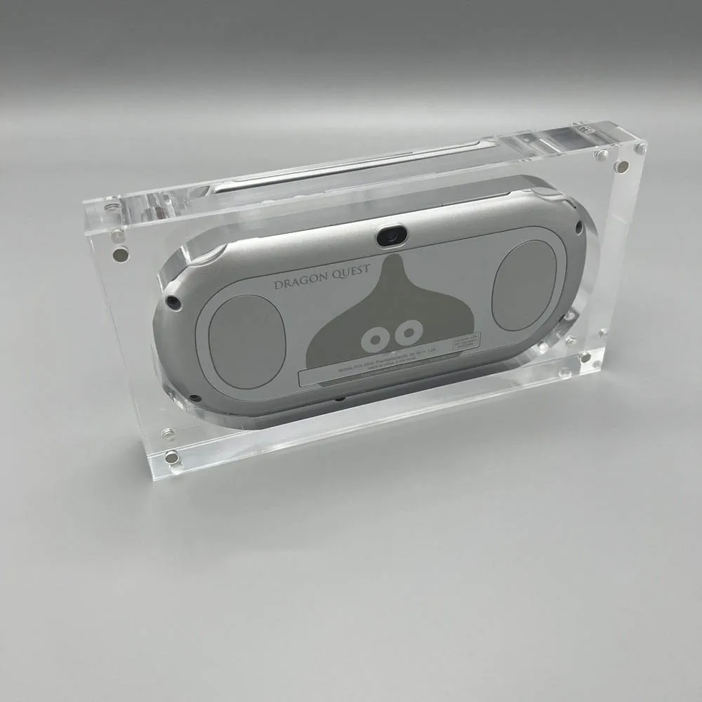 Caja acrílica magnética transparente para PSV2000 Vita 2000, cubierta de consola de juegos, soporte de almacenamiento de exhibición, accesorios de juego - imagen 2