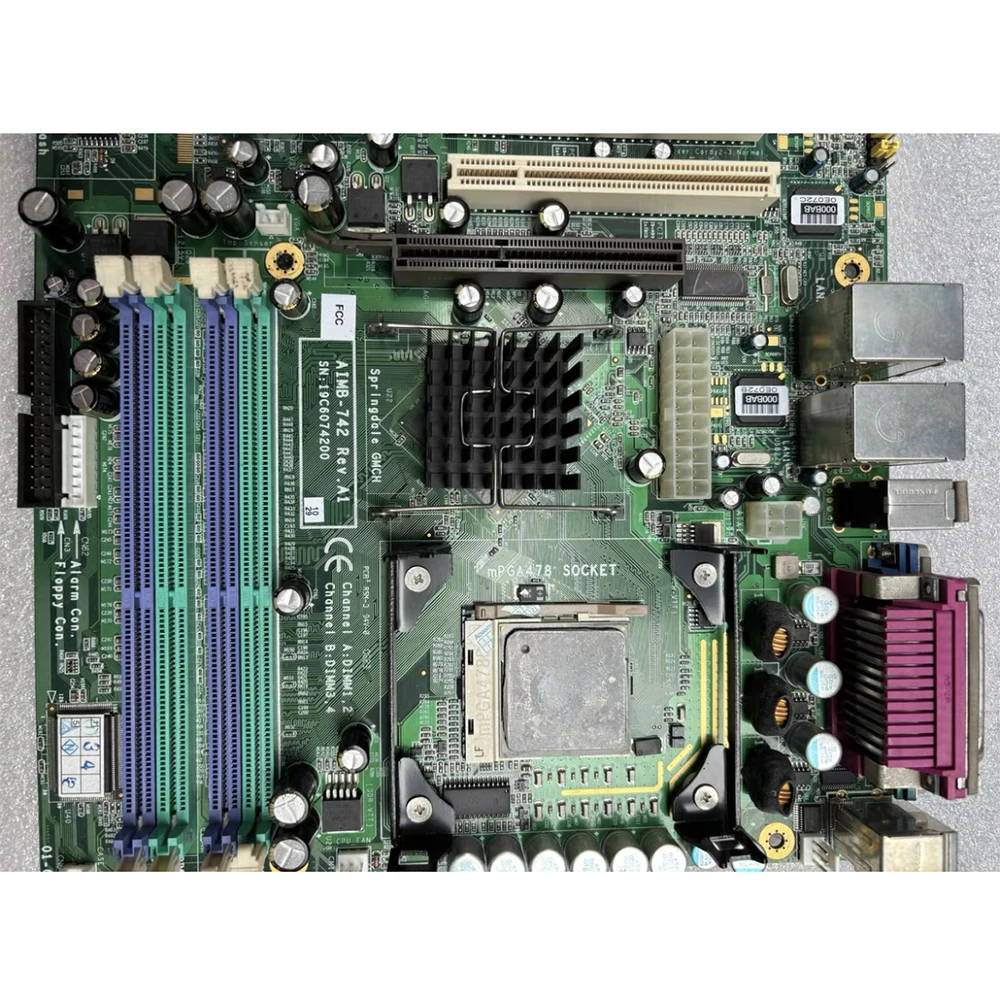 AIMB-742G2 AIMB-742 REV:A1 para placa base de equivalente de Control Advantech - imagen 2