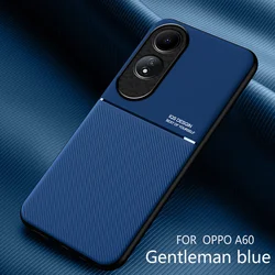 Funda Oppo A60 4G de Silicona con Soporte Magnético para Coche