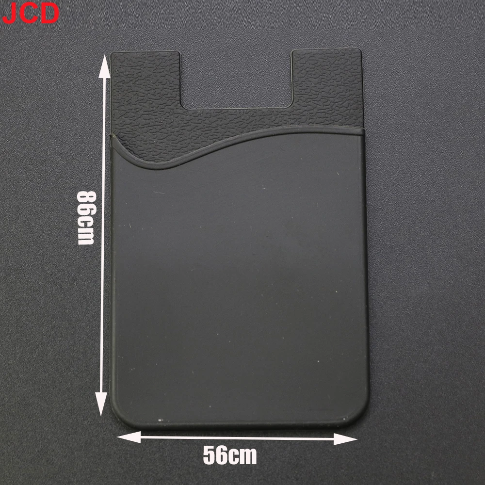 JCD-tarjetero de silicona para teléfono móvil, billetera elástica, adhesivo, suave, para identificación de efectivo, 5 piezas, gran oferta - imagen 4