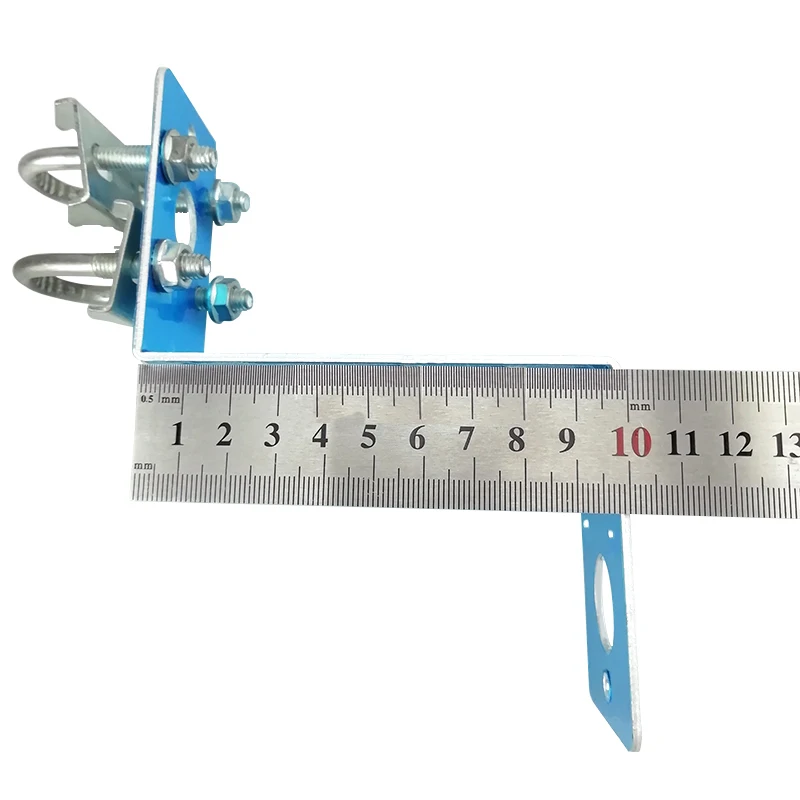 Soporte de fijación para antena FRP exterior, accesorios de aluminio, abrazadera de instalación, aro de Clip de montaje de antena, tornillos libres personalizables - imagen 5