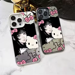 Encantadora funda trasera de Hello Kitty Tomies Kawakami para Xiaomi Redmi A1, 13C, 9C, 9T, Note 7, 8, 9, 9S, 10, 11, 12, 13 Pro, K60 Ultra, 4G, 5G