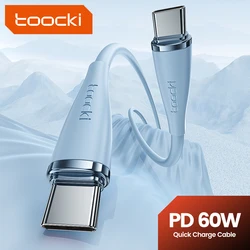 Cable USB-C Toocki 60W PD Carga Rápida iPhone 15/16 y Samsung