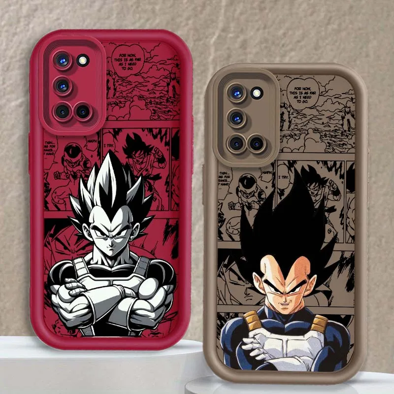 Funda de Anime Vegeta d-dragon Balls para OPPO A96 A95 A92 A77 A74 A73 A72 A58 A57 A55 A54 A53 A52 funda de teléfono con escalera ocular - imagen 2
