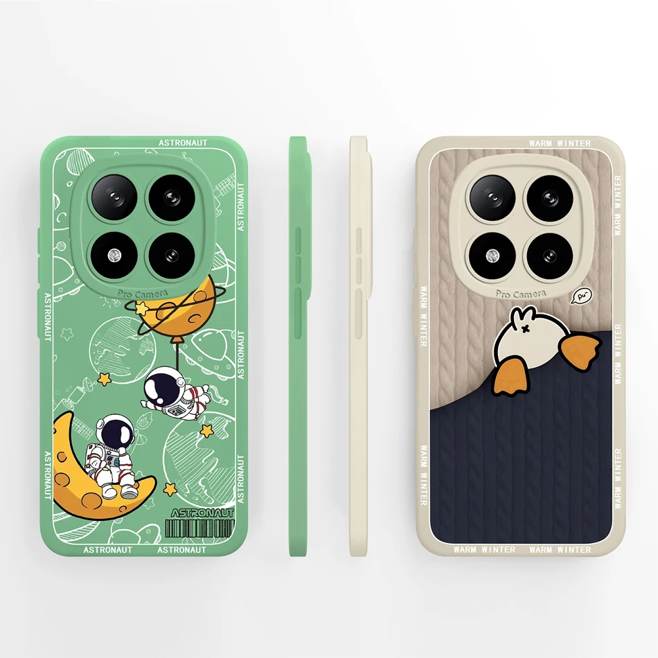 Para Poco X7 Pro funda pintura creativa silicona líquida suave funda trasera de alta calidad para Poco X 7 Pro X7Pro funda completa para teléfono - imagen 3